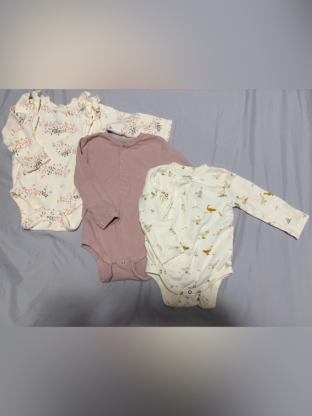 Pehr long sleeve onesie bundle
